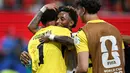 Skor 0-0 tersebut terasa seperti kemenangan bagi Tanjung Verde mengingat negara tersebut menjadi debutan di Piala Dunia. (AFP/Roberto Schmidt)