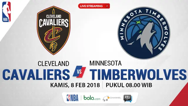 NBA, Cleveland Cavaliers Vs Minnesota Timberwolves
