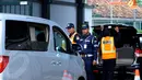 Pengamanan JIS mulai diperketat usai terjadi kasus pelecehan yang menimpa salah satu muridnya, Senin (21/4/2014) (Liputan6.com/Andrian M Tunay).