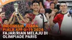 Indonesia Juara Piala AFF U-19 2024, Fajar/Rian Melaju di Olimpiade Paris