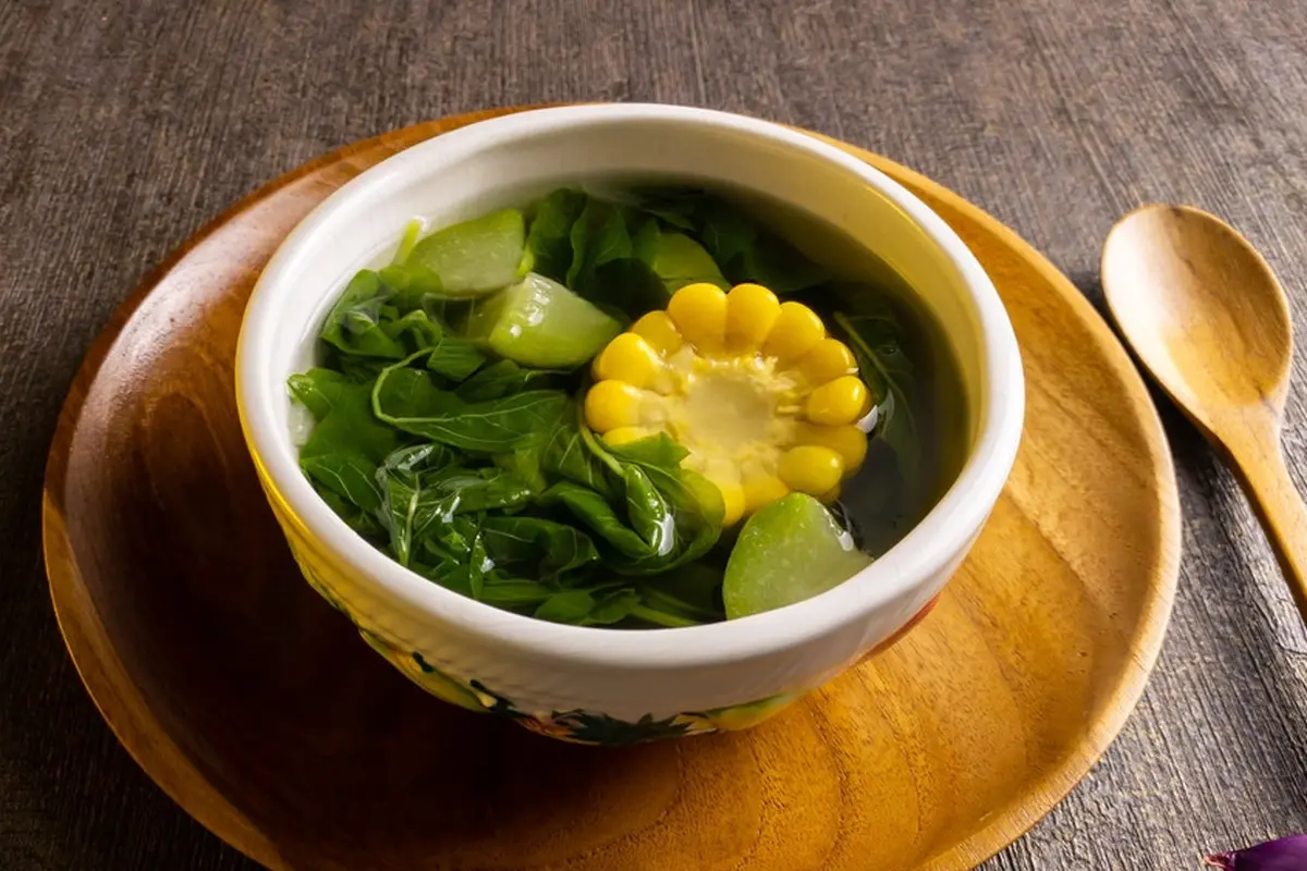 sayur labu siam bayam
