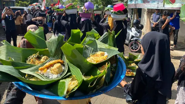 Tradisi Ithuk ithukan warga Rejopuro Sebagai wujut Syukur Kepada Tuhan Yang Maha Esa (Istimewa)