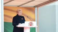 Presiden Lithuania, Dalia Grybauskaitė. (Dokumentasi Office of The Republic of Lithuania)
