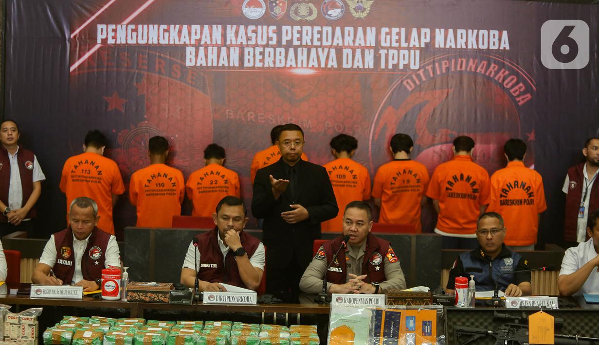 Penangkapan jaringan narkoba ini masih berkaitan dengan penangkapan jaringan narkoba di Tangerang, Banten, beberapa waktu lalu. (merdeka.com/Arie Basuki)