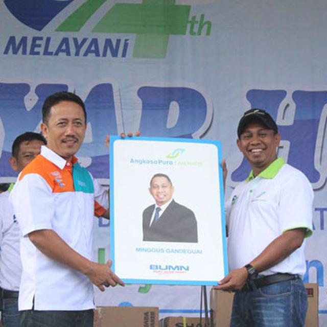 Kemeriahan Puncak Hut Pt Angkasa Pura I Di Manado Launching Id Baru Hingga Doorprize Motor News Liputan6 Com