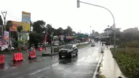 Lalu Lintas Arah Puncak Ditutup Hingga Pukul 7 Malam Ini