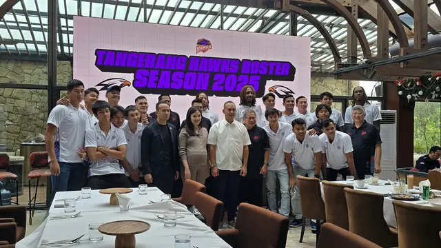 Launching Tangerang Hawks jelang IBL 2025