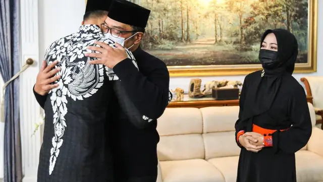 Agus Yudhoyono dan Ridwan Kamil. (Foto: Dok. Instagram @agusyudhoyono)