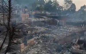 70 Rumah Kampung Adat di Sukabumi Dilalap Api