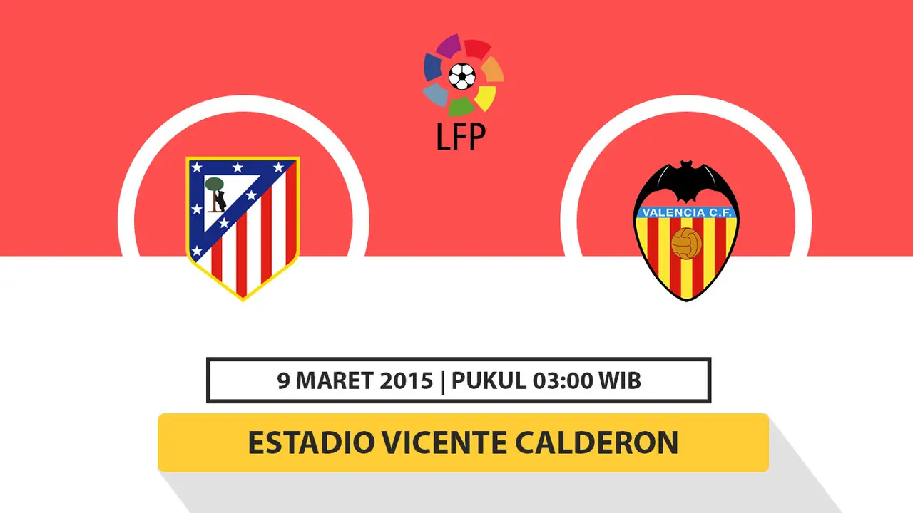 Prediksi Atletico Madrid vs Valencia (Liputan6.com/Yoshiro)