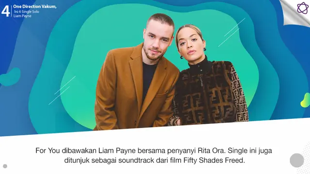 [Bintang] One Direction Vakum, Ini 6 Single Solo Liam Payne