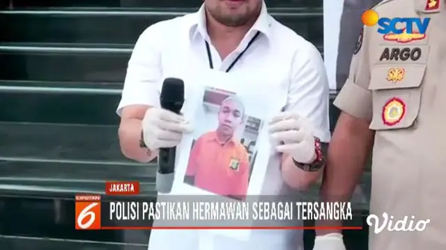 Polda Metro Jaya tetapkan pria viral pengancam penggal kepala Jokowi menjadi tersangka.
