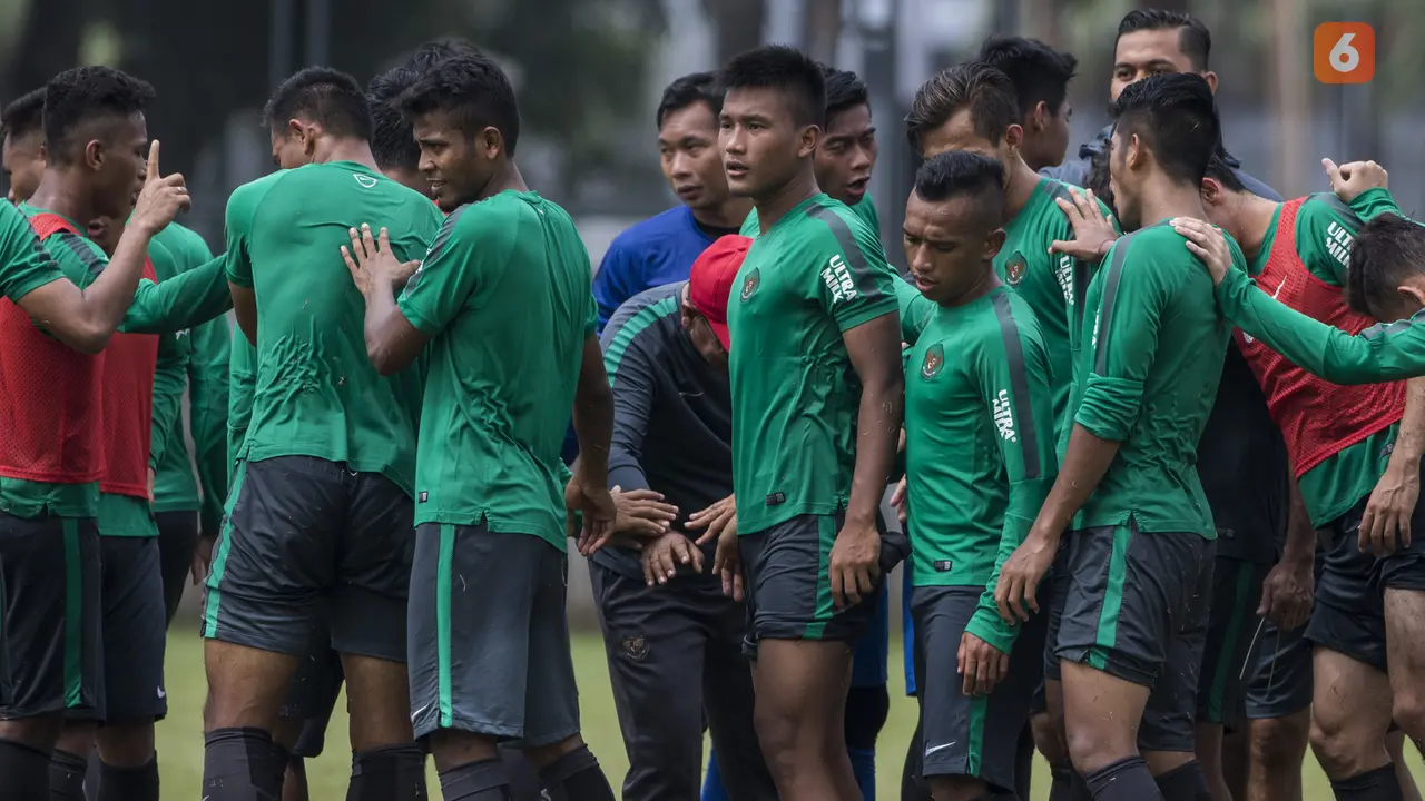 Latihan Timnas Indonesia U-23