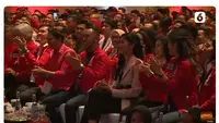 Beri Sambutan Perdana Sebagai Ketua Umum PSI Kaesang Pangarep Ucapkan Terima Kasih pada Erina Gudono: I Love You So Much.&nbsp; foto: Youtube Enam+
&nbsp;