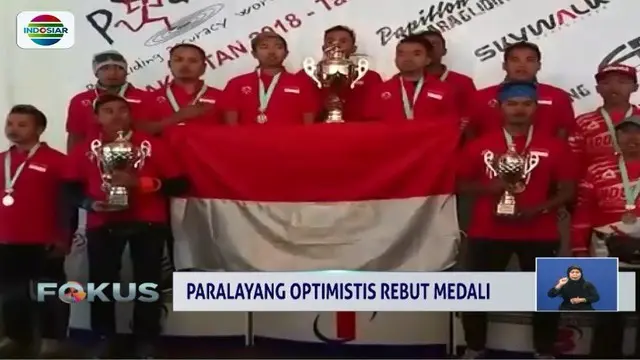 Timnas paralayang Indonesia sapu bersih medali emas di kejuaraan dunia paralayang di Kazakhstan.