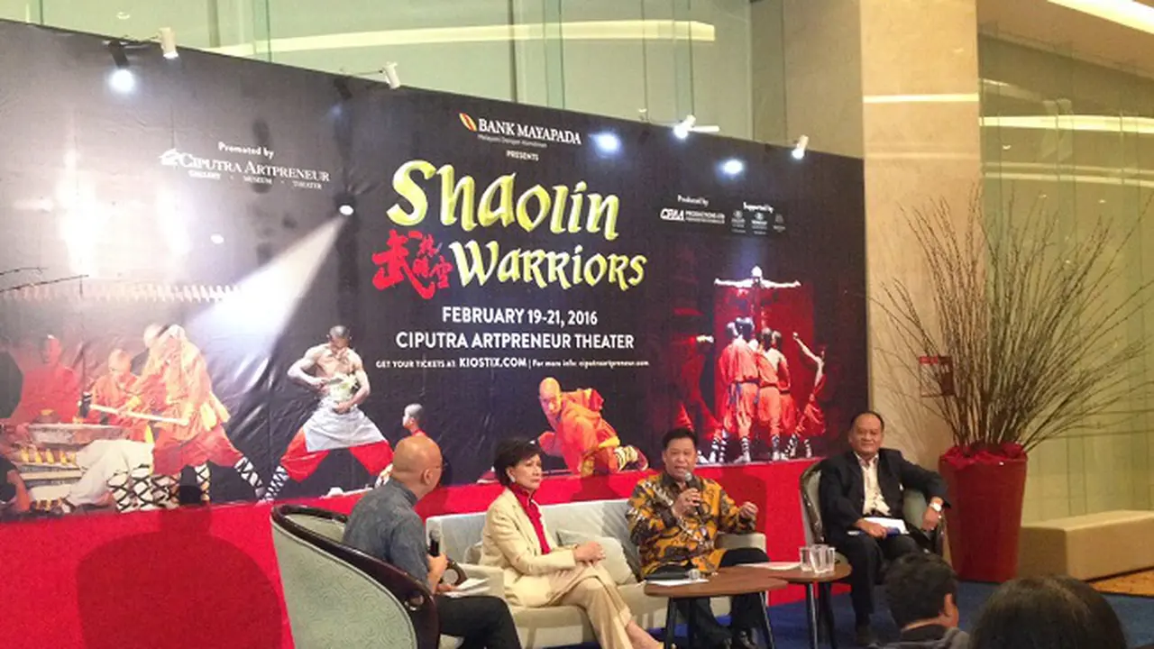 Jumpa pers; Ciputra dan Mayapada hadirkan Shaolin Warriors untuk sambut Imlek 2567