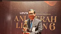 BSI mendapat Anugerah Liputan6 kategori Digitalisasi: Bullion Bank, Inovator Ekosistem Emas Terintegrasi 2025.