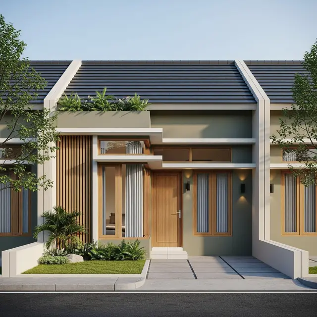 Desain Rumah Type 21 Minimalis Modern 2025