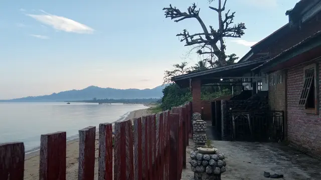 salah satu resort di Donggala, Sulteng