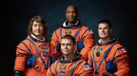 Empat astronaut yang akan terbang ke Bulan dalam misi Artemis II (NASA)