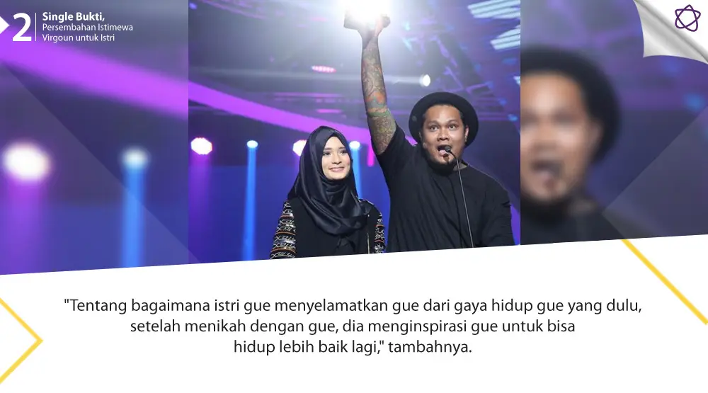Single Bukti, Persembahan Istimewa Virgoun untuk Istri. (Foto: Bambang E. Ros/Bintang.com, Desain: Nurman Abdul Hakim/Bintang.com)