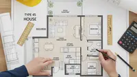 Tips Bangun Rumah Type 45 Hemat Biaya Tanpa Kompromi Kualitas