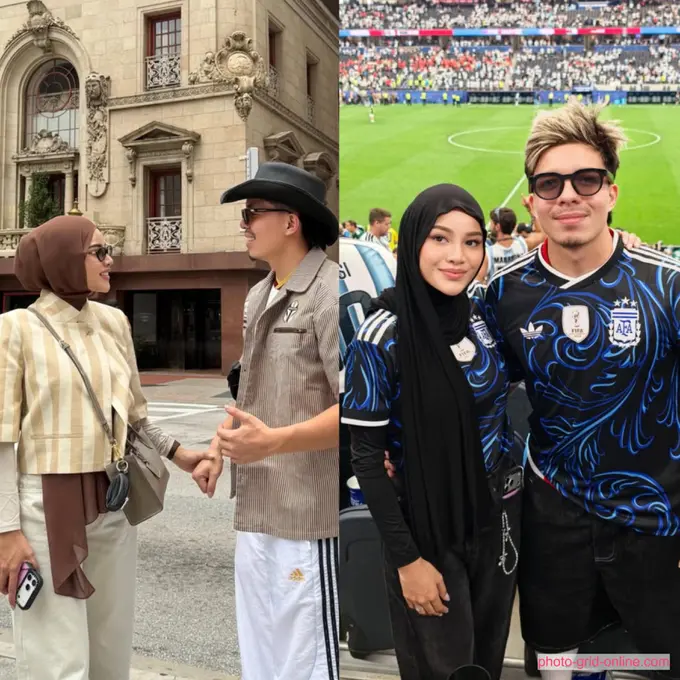 Gaya Serasi Aurel Hermansyah dan Atta Halilintar Nikmati Euforia Piala Duni 2026 di Amerika Serikat