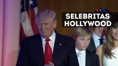 Berbagai selebritas Hollywood menyampaikan sikapnya atas Donald Trump yang terpilih menjadi Presiden Amerika Serikat.