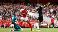 Arsenal takluk 1-2 dari Sevilla pada laga Piala Emirates 2017. (Reuters/Matthew Childs)