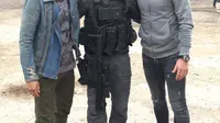 Harry Kane Nimbrung di Lokasi Syuting Transformers
