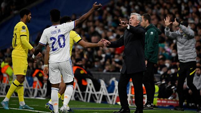 Pelatih Real Madrid, Carlo Ancelotti.