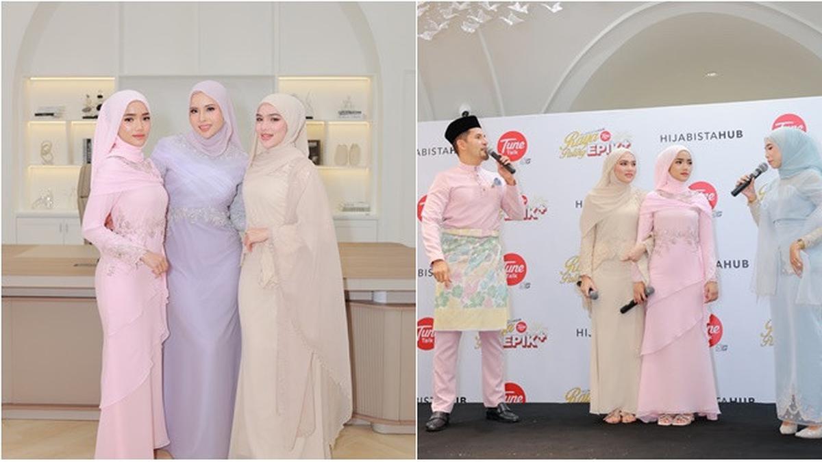 6 Potret Fuji dan Davina Karamoy Jadi Model Hijab di Malaysia, Pancarkan Pesona