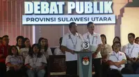 Pasangan calon gubernur Sulawesi Utara Steven Kandouw dan Alfred Denny Tuejeh. (Merdeka.com)
