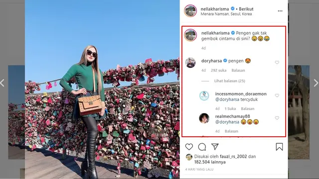 5 Momen Nella Kharisma di Gombalin Dory Harsa, Bikin Netizen Heboh