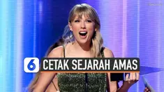 Taylor Swift terus membuat prestasi di dunia musik internasional. Kali ini ia dinobatkan sebagai penyanyi dengan raihan piala AMAs terbanyak sepanjang sejarah.