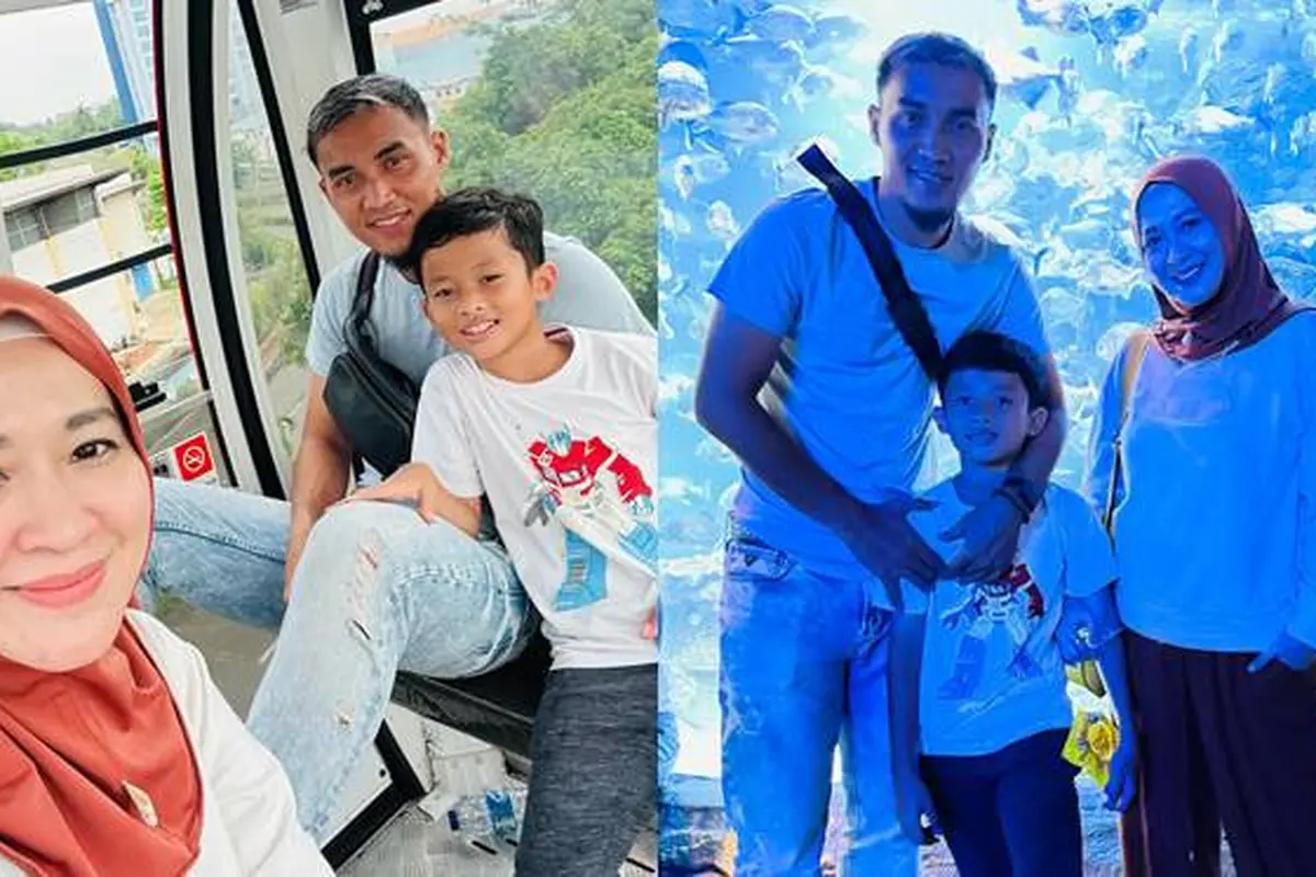 6 Momen Okie Agustina dan Gunawan Dwi Cahyo Temani Anak Liburan Usai Bercerai