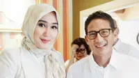 Dian Pelangi dan Sandiaga Uno [foto: www.instagram.com/dianpelangi]