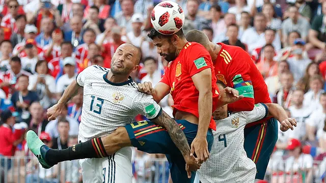 Rusia Pulangkan Spanyol Lewat Adu Penalti