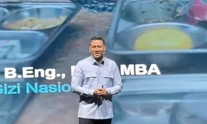 Kepala Badan Gizi Nasional (BGN) Sudaryono menyoroti tiga masalah utama dalam pelaksanaan program makan bergizi gratis (MBG). (Liputan6.com/Tisha Maulida Fazriah)