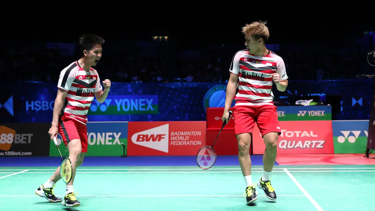 Kevin Sanjaya Sukamuljo / Marcus Fernaldi Gideon - All England