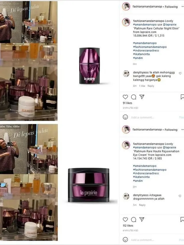 Skincare Amanda Manopo