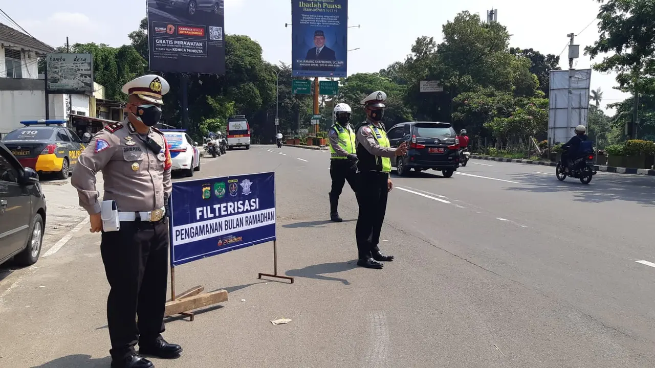 Polres Depok lakukan filterisasi massa jelang aksi demo mahasiswa di Jakarta