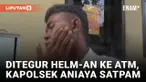Tak Terima Ditegur, Kapolsek Komodo Hajar Satpam Bank