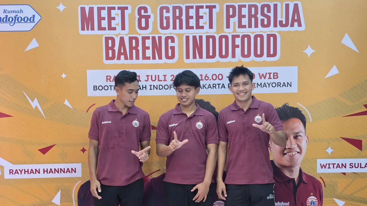 Witan Sulaeman bersama Rayhan Hannan, dan Fabio Azka Irawan