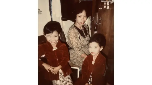 Foto bersama Ibu
