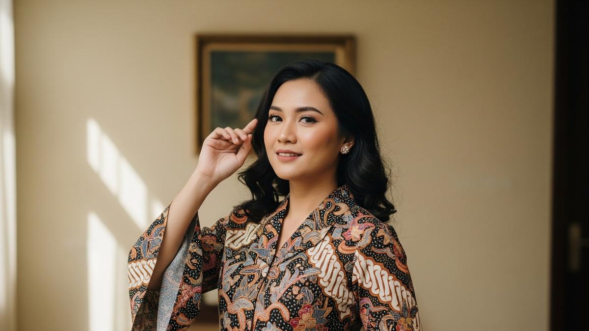 10 Model Baju Batik Lengan Lebar Anti Gerah, Cocok untuk Wanita Segala Usia