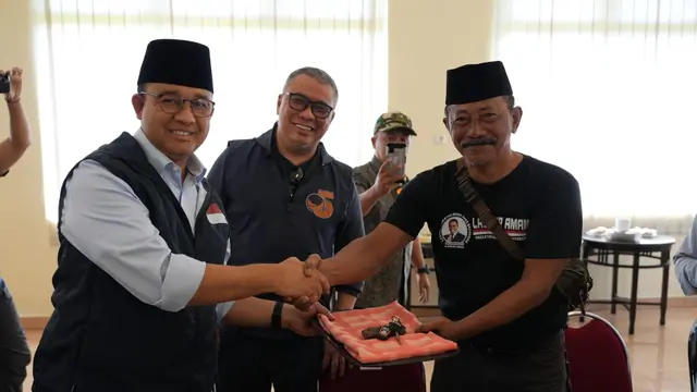 Bakal Calon Presiden (Capres) dari Koalisi Perubahan untuk Persatuan (KPP) Anies Baswedan, melakukan pertemuan dengan perwakilan Tokoh Masyarakat dan Ulama dari Kabupaten Temanggung, Jawa Tengah.