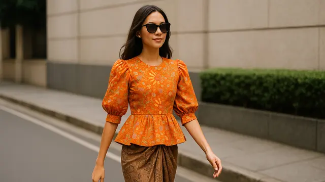 Mix & Match Batik Biar Gak Terlihat Tua