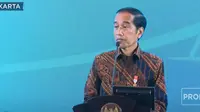 Presiden Jokowi dalam Pembukaan Sarasehan 100 Ekonom Indonesia 2022: Normalisasi Kebijakan Menuju Pemulihan Ekonomi Indonesia di Jakarta, Rabu (7/9/2022).