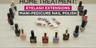 Home Treatment: Eyelash Extensions, Manicure, Pedicure Nail Polish